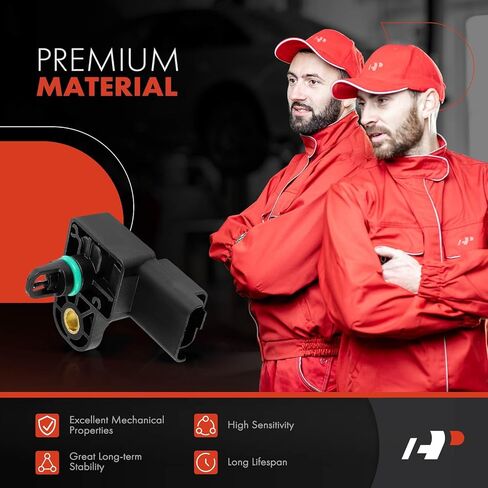 A-Premium Manifold Pressure (MAP) Sensor [4 Pins] Compatible with Peugeot 3008 5008 2009-2017, 208 301 2012-2023, 308 108 2008 & Partner Citroen C3 2017-2023, C4 C1 2014-2023, DS3 C-Elysee in Saudi Arabia