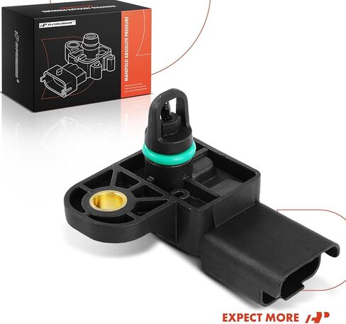 A-Premium Manifold Pressure (MAP) Sensor [4 Pins] Compatible with Peugeot 3008 5008 2009-2017, 208 301 2012-2023, 308 108 2008 & Partner Citroen C3 2017-2023, C4 C1 2014-2023, DS3 C-Elysee in Saudi Arabia