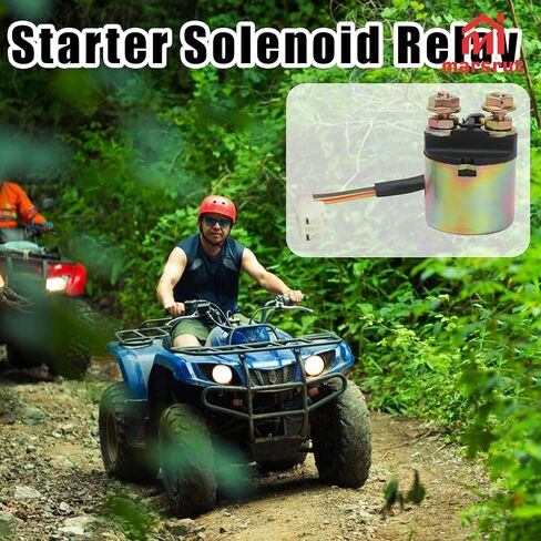 Starter Solenoid Relay Replacement Compatible with Honda Rancher 420 TRX420, for Rancher 350 TRX 350, for Foreman 400 450 500, for Rubicon 500 2012-2019, for Pioneer 500 2015-2021 in Saudi Arabia