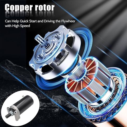 Starter Motor for Kohler Courage Twin SV710 715 720 725 730 735 740 810 820 830 835 840/7000 Series KT715 725 730 735 740 745 with 20 21 22 23 24 25 26 27 HP Engines OE# 3209801 3209803 in Saudi Arabia