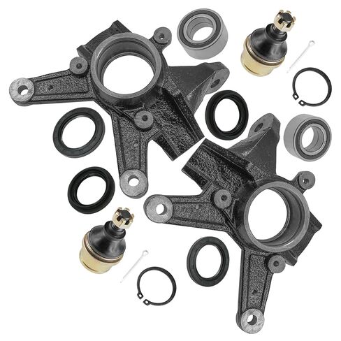 Caltric Knuckle Bearing Kit Compatible with Honda Foreman Rubicon 500 TRX500FGA 4x4 GPScape 2005-2008 / Foreman 500 TRX500FE 4x4 ES 2005-2011 / Foreman Rubicon 500 TRX500FA 4x4 2005-2014 in Saudi Arabia