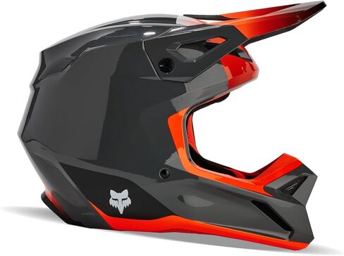 Fox Racing Unisex V1 Motocross Dirt Bike Helmet, Grey, X-Small in Saudi Arabia