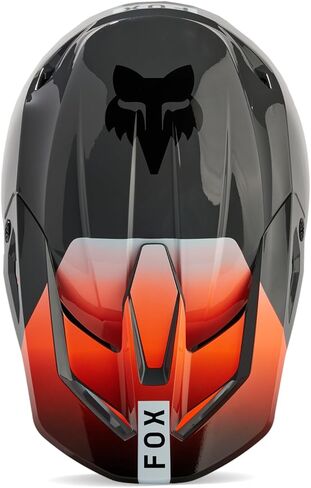 Fox Racing Unisex V1 Motocross Dirt Bike Helmet, Grey, X-Small in Saudi Arabia