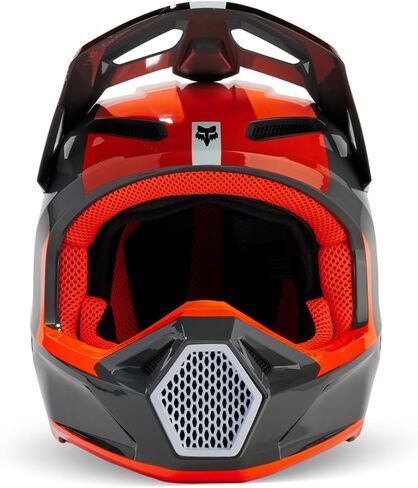 Fox Racing Unisex V1 Motocross Dirt Bike Helmet, Grey, X-Small in Saudi Arabia