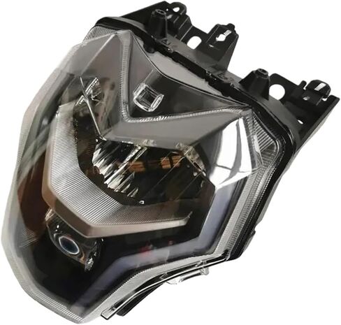 متوافق لسوزوكي Haojue DR160 160S DR150 HJ150-10/10A دراجة نارية المصباح الزجاج الشفاف غطاء زجاجي مصباح الإسكان in Kuwait