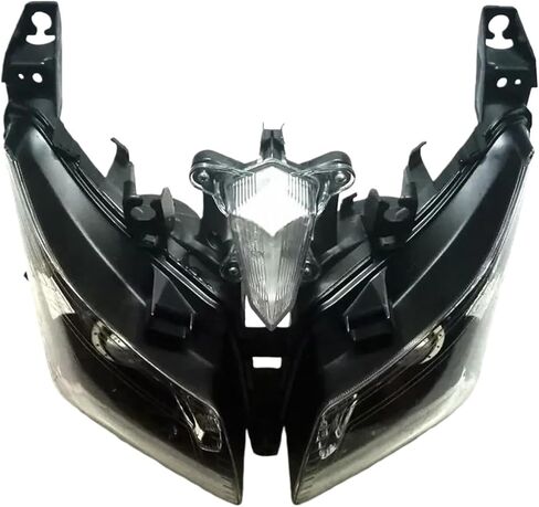 Motorcycle Headlight Front Head Light Headlamp Housing Cover Compatible for Yamaha TMAX530 TMAX 530 TMAX-530 2012 2013 2014 in Saudi Arabia