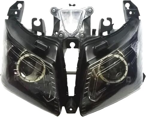 Motorcycle Headlight Front Head Light Headlamp Housing Cover Compatible for Yamaha TMAX530 TMAX 530 TMAX-530 2012 2013 2014 in Saudi Arabia