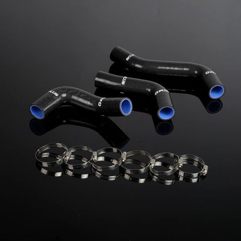 G-PLUS Silicone Radiator Hose Kit w/Clamps Compatible with Mazda MX5 MX-5 Miata 1.8L 1994-1997 (Blue 9 PCS) in Saudi Arabia