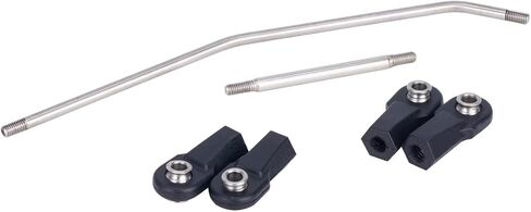 Carbon Fiber Frame Rail LCG Chassis Kit with Ultralight Portal Transmission Skid Plate for 1/10 RC Crawler Comp Rigs SCX10 Capra (Links Set) in Saudi Arabia