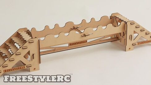 FreeStyleRC FS-003,Beams＆Stairs Obstacle,1/18 1/24 RC Crawler,Wooden kit That Requires Assembly in Saudi Arabia