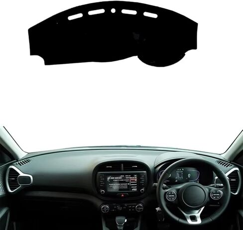 Fit for KIA Soul III 2019-2021 2022 2023 2024 2025,Car Dashboard Cover,Dashboard Dash Mat,Non-Slip Dash Mat Car Decoration in Saudi Arabia