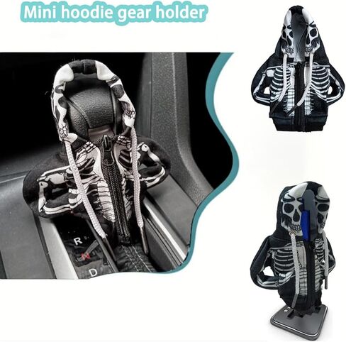 غطاء رأس Universal Skull Gear Stick، غطاء مقبض ناقل الحركة المرح للسيارات والشاحنات والمركبات الأخرى، ديكور داخلي مبتكر وإكسسوارات واقية in Saudi Arabia