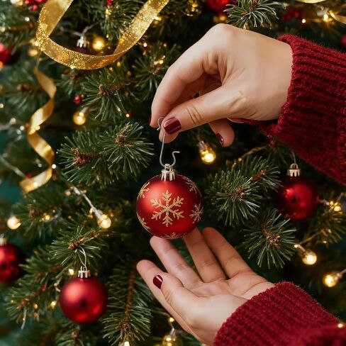 Naler 120PCS Ornament Hooks, Christmas Ornament Hangers Stainless Steel S-Shaped Hangers for Christmas Decoration Christmas Tree Decoration New Year Party in Kuwait