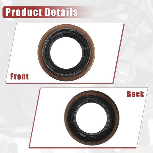 uxcell 2pcs Crankshaft Seal Rear Differential Pinion Seal Replacement for Toyota Tacoma 1998-2013 No.9031144007 in Saudi Arabia