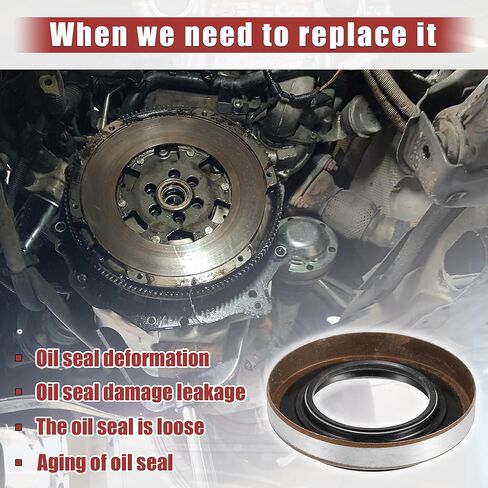 uxcell 2pcs Crankshaft Seal Rear Differential Pinion Seal Replacement for Toyota Tacoma 1998-2013 No.9031144007 in Saudi Arabia
