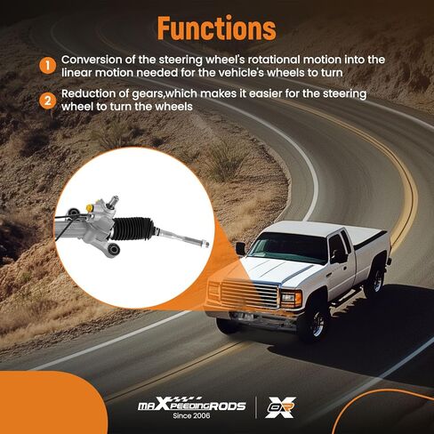 مجموعة رف وترس التوجيه الهيدروليكي من maxpeedingrods لسيارة Ford Edge 2007-2014، لسيارة Lincoln MKX 2007-2015، استبدال #22-2014، 7A1Z3504A in Saudi Arabia