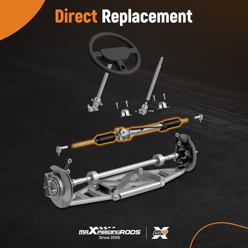 مجموعة رف وترس التوجيه الهيدروليكي من maxpeedingrods لسيارة Ford Edge 2007-2014، لسيارة Lincoln MKX 2007-2015، استبدال #22-2014، 7A1Z3504A in Saudi Arabia