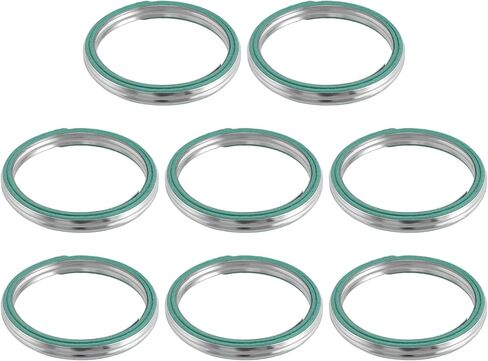 8pcs Motorcycle Manifold Gaskets 35x43x5mm 18291-MN4-920 Compatible with Honda CB650F CBR650F 2014-2020 in Saudi Arabia