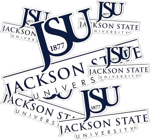 Desert Cactus Jackson State University Stickers Tigers J-State Vinyl Decals Laptop Water Bottle Car Scrapbook T3 (Type 3-1) in Saudi Arabia