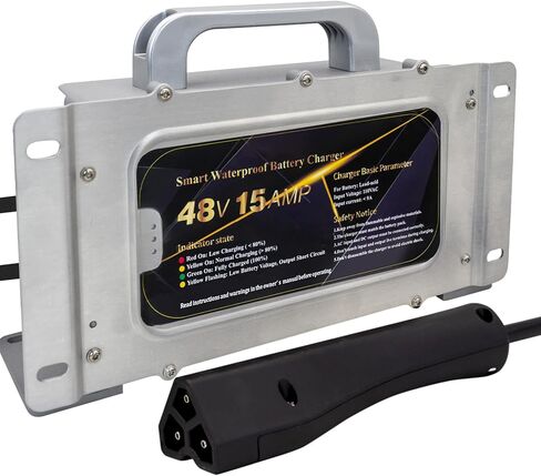 شاحن بطارية مقاوم للماء لعربة الجولف 48 فولت 15 أمبير لعربات الجولف ياماها 48 فولت G19-G22 in Kuwait