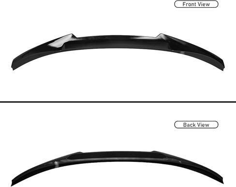 Rear Spoiler Wing Compatible with E90 M3 Sedan & 2006-2011 E90 3 Series Sedan Trunk M4 Style 323i 325i 325xi 328i 328i xDrive 330i 330xi 335i 335d 335i xDrive M3 Glossy Black in Saudi Arabia