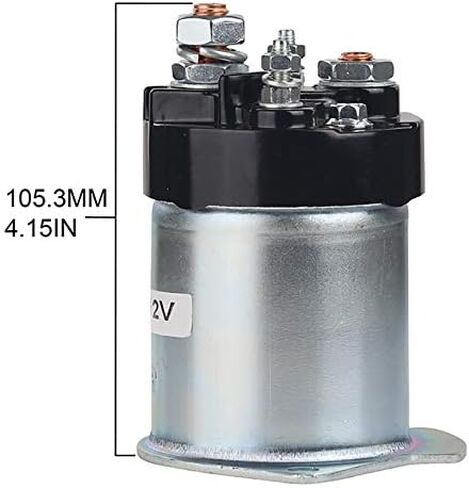 RAREELECTRICAL 12Volt Solenoid Compatible With 1982-1985 Teledyne Wisconsin Engines Industrial 1998424 V465d in Saudi Arabia