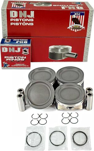 DNJ PRK484 Piston and Ring Kit For 2009-2017 Ford Mazda Mercury 3 5 6 CX-7 Escape Fusion Mariner Milan Transit Connect 2.5L L4 DOHC 16V Naturally Aspirated in Saudi Arabia