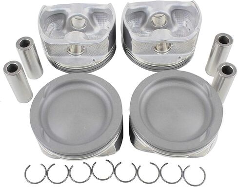 DNJ PRK484 Piston and Ring Kit For 2009-2017 Ford Mazda Mercury 3 5 6 CX-7 Escape Fusion Mariner Milan Transit Connect 2.5L L4 DOHC 16V Naturally Aspirated in Saudi Arabia