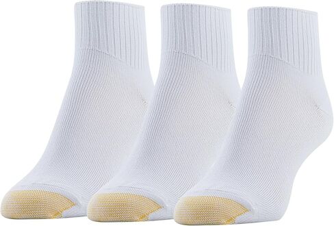 GOLDTOE Women's Ultra Soft French Quarter Socks, 3-Pairs in Kuwait