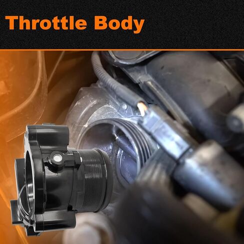 12580760 جسم خانق إلكتروني مناسب لسيارة Chevy Silverado Tahoe Suburban 1500/ Avalanche، لسيارة GMC Sierra Envoy Yukon Saab Hummer Buick Isuzu 4.8L 5.3L 6.0L، استبدال جسم الخانق # 12572658، 12679524 in Kuwait