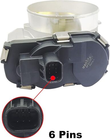12580760 Electronic Throttle Body Fit for Chevy Silverado Tahoe Suburban 1500/ Avalanche, for GMC Sierra Envoy Yukon Saab Hummer Buick Isuzu 4.8L 5.3L 6.0L, Throttle Body Replace# 12572658, 12679524 in Saudi Arabia
