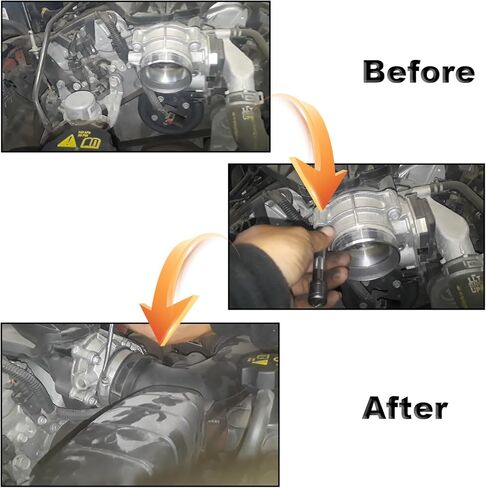 12580760 Electronic Throttle Body Fit for Chevy Silverado Tahoe Suburban 1500/ Avalanche, for GMC Sierra Envoy Yukon Saab Hummer Buick Isuzu 4.8L 5.3L 6.0L, Throttle Body Replace# 12572658, 12679524 in Saudi Arabia