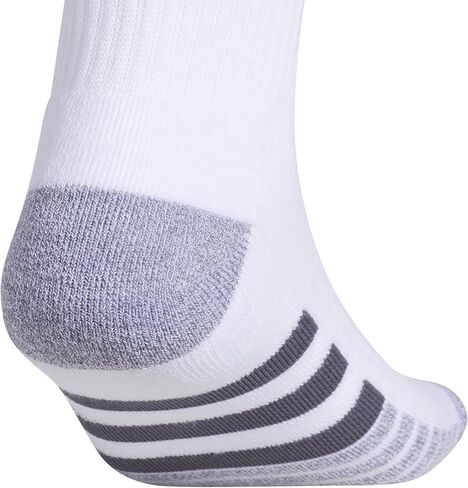 adidas Men's Cushioned Crew Socks Above The Ankle Fit with Arch Compression (3-Pair) in Saudi Arabia