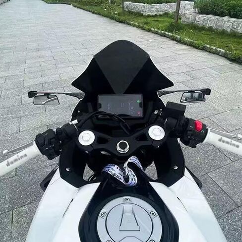 for GSX R1000R GSX R1000 GSXR750 GSXR600 GSX-R1000R GSX-R1000 GSX-R750 GSX-R600 2007-2024 2025 Wind Wing Rearview Mirror Motorcycle Mirror Motorcycle Wing Mirror (Forged Carbon Pattern) in Kuwait