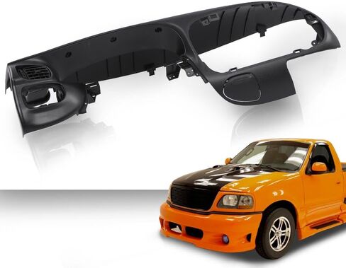 CROSSDESIGN Dash Pad Bezel Graphite Brown Compatible with Ford F150 1997-2003/ Expedition 1997-2003 in Saudi Arabia