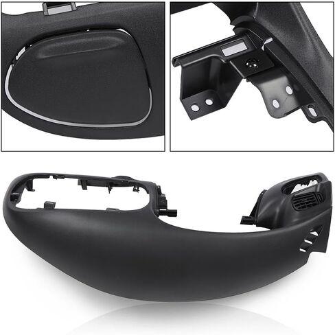 CROSSDESIGN Dash Pad Bezel Graphite Brown Compatible with Ford F150 1997-2003/ Expedition 1997-2003 in Saudi Arabia