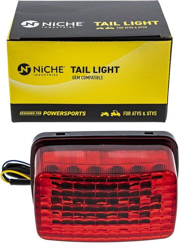 NICHE Brake Tail Light for Yamaha Rhino 450 660 700 Viking IV Wolverine R-Spec 5KM-84710-01 2 Pack in Saudi Arabia