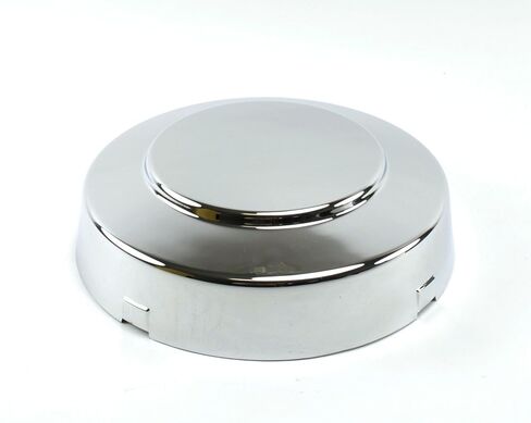 New 2WD Front Wheel Chrome Center Caps Pair/Set of 2 Replacement for 1999-2004 Ford F350 Super Duty Dually (Dual Rear Wheel) in Saudi Arabia