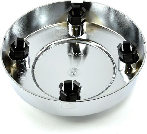 New 2WD Front Wheel Chrome Center Caps Pair/Set of 2 Replacement for 1999-2004 Ford F350 Super Duty Dually (Dual Rear Wheel) in Saudi Arabia