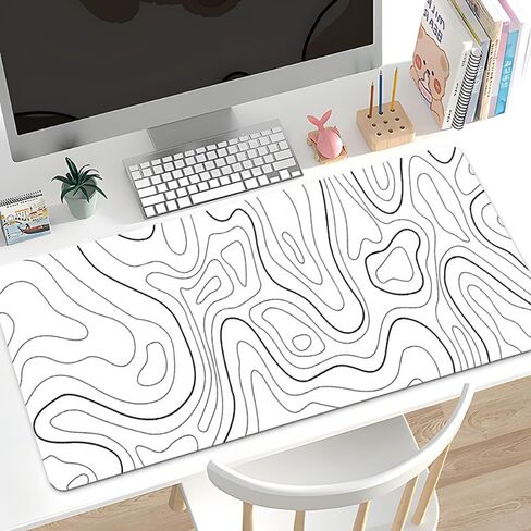 Large Mouse Pad for Keyboard and Mouse with Anti-Slip Rubber Base in Saudi Arabia
