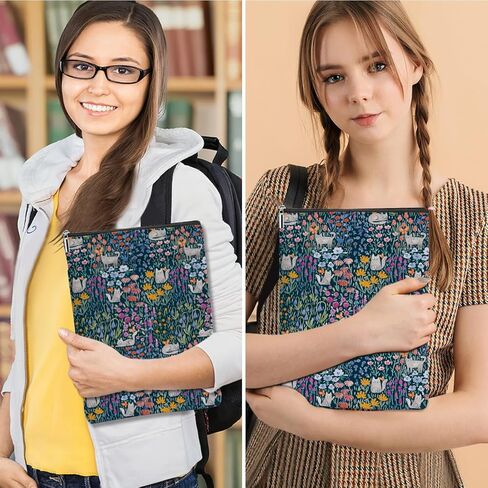 Garden Book Sleeve Gifts Books Coves for Paperbacks Cute Garden Book Pouch Protector Books Lovers Gifts for Women Readers Teacher Bookworm Bookish Accessories Gifts in Saudi Arabia