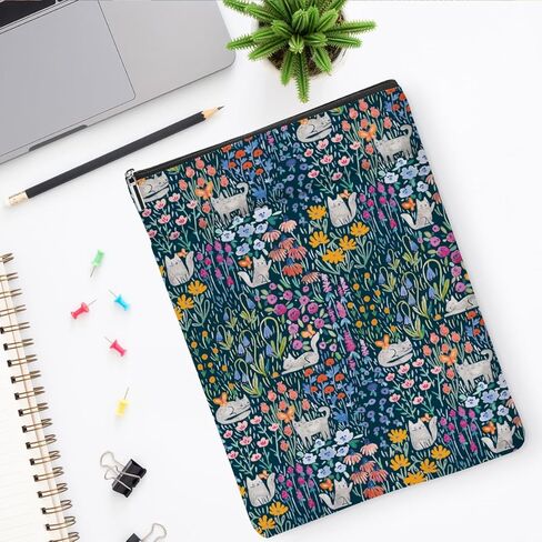 Garden Book Sleeve Gifts Books Coves for Paperbacks Cute Garden Book Pouch Protector Books Lovers Gifts for Women Readers Teacher Bookworm Bookish Accessories Gifts in Saudi Arabia