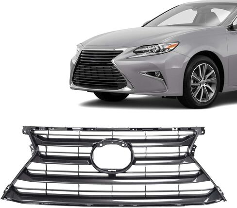 KARPAL Front Grille Shell Insert Silver Gray Compatible with 2015 2016 2017 Lexus NX200t NX300h, Replacement for LX1200172 5311178010 in Saudi Arabia