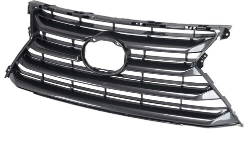 KARPAL Front Grille Shell Insert Silver Gray Compatible with 2015 2016 2017 Lexus NX200t NX300h, Replacement for LX1200172 5311178010 in Saudi Arabia