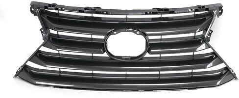KARPAL Front Grille Shell Insert Silver Gray Compatible with 2015 2016 2017 Lexus NX200t NX300h, Replacement for LX1200172 5311178010 in Saudi Arabia