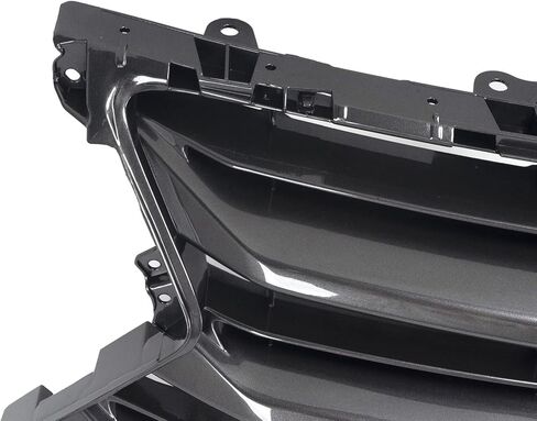 KARPAL Front Grille Shell Insert Silver Gray Compatible with 2015 2016 2017 Lexus NX200t NX300h, Replacement for LX1200172 5311178010 in Saudi Arabia