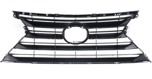 KARPAL Front Grille Shell Insert Silver Gray Compatible with 2015 2016 2017 Lexus NX200t NX300h, Replacement for LX1200172 5311178010 in Saudi Arabia