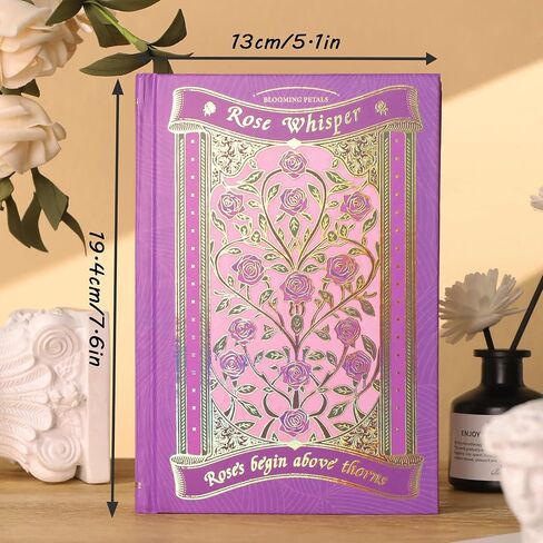 Journals for Women, 256 Pages 100 GSM Thick Paper, Hardcover Journal for Writing, College Rule Notebooks for Note Taking, Diary Notepad, 5.1 x 7.6 in in Saudi Arabia