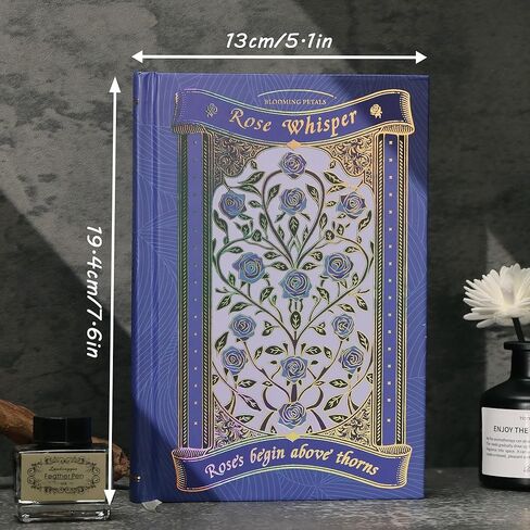 مجلات للنساء، 256 صفحة ورق سميك 100 جرام في المتر المربع، مجلة ذات غلاف مقوى للكتابة، دفاتر ملاحظات قواعد الكلية لتدوين الملاحظات، دفتر مذكرات، 5.1 × 7.6 بوصة in Kuwait