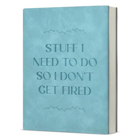 Funny Office Notebook for Work Humorous Journal Office Gag Gift for Coworkers Colleagues-Blue in Saudi Arabia
